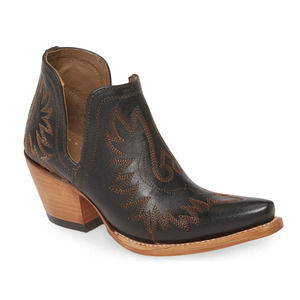 Ariat Womens Dixon Ankle Boots Size 7.5 Brooklyn Black NIB